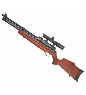Пневматическая винтовка Hatsan AT 44-10 Wood 6.35 мм (PCP, дерево)