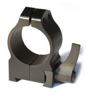 Крепления Warne CZ550 1" QD Medium 1BLM