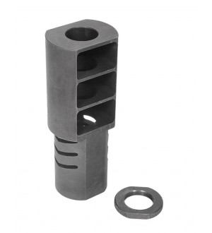 Дульный тормоз компенсатор ДТК ГК-04 Вепрь, Сайга 12 калибр