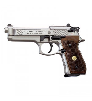 Пистолет Beretta M92FS [никель]