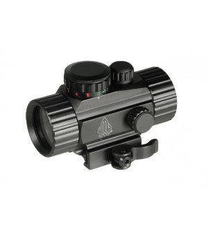 Коллиматорный прицел Leapers 1x30 UTG 4" Compact ITA Red/Green Target Dot Sight c интегрированным креплением на Weaver SCP-RG40SDQ